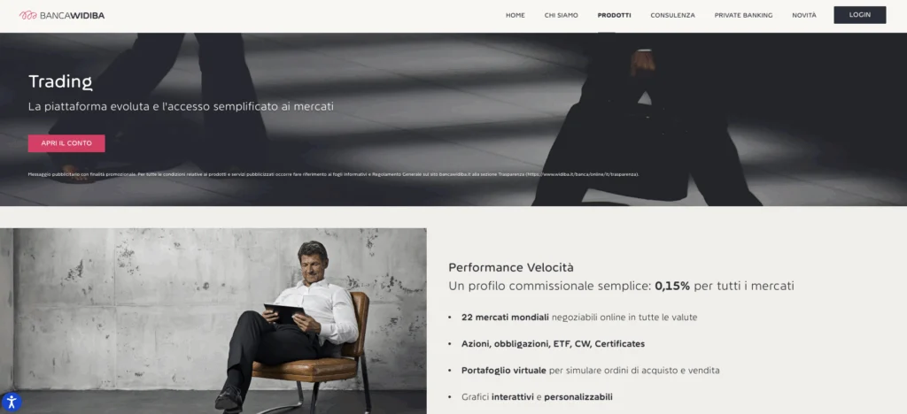 Trading Banca Widiba