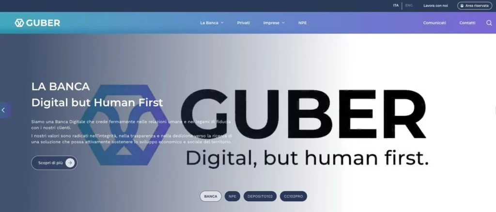 Cosa offre Guber Banca