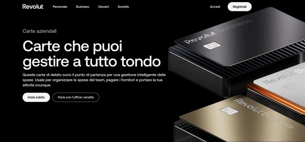 Carte Revolut Business nuovo