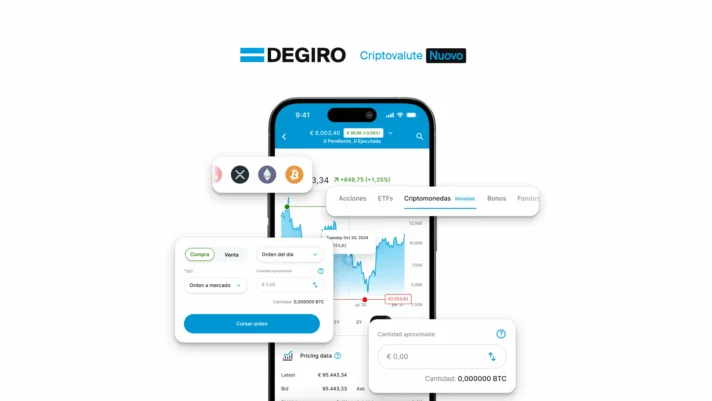 DEGIRO apre al trading di criptovalute