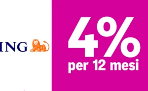 ing promo 4 percento conto arancio
