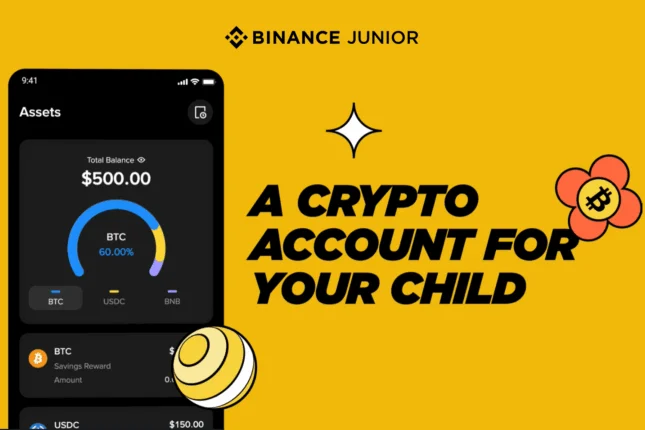 Nasce Binance Junior, l’app crypto dedicata ai più giovani