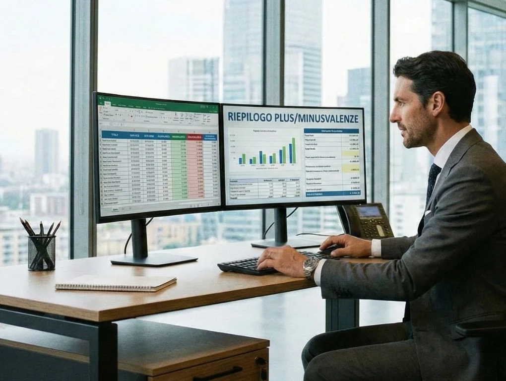 Calcolo delle plusvalenze e delle minusvalenze