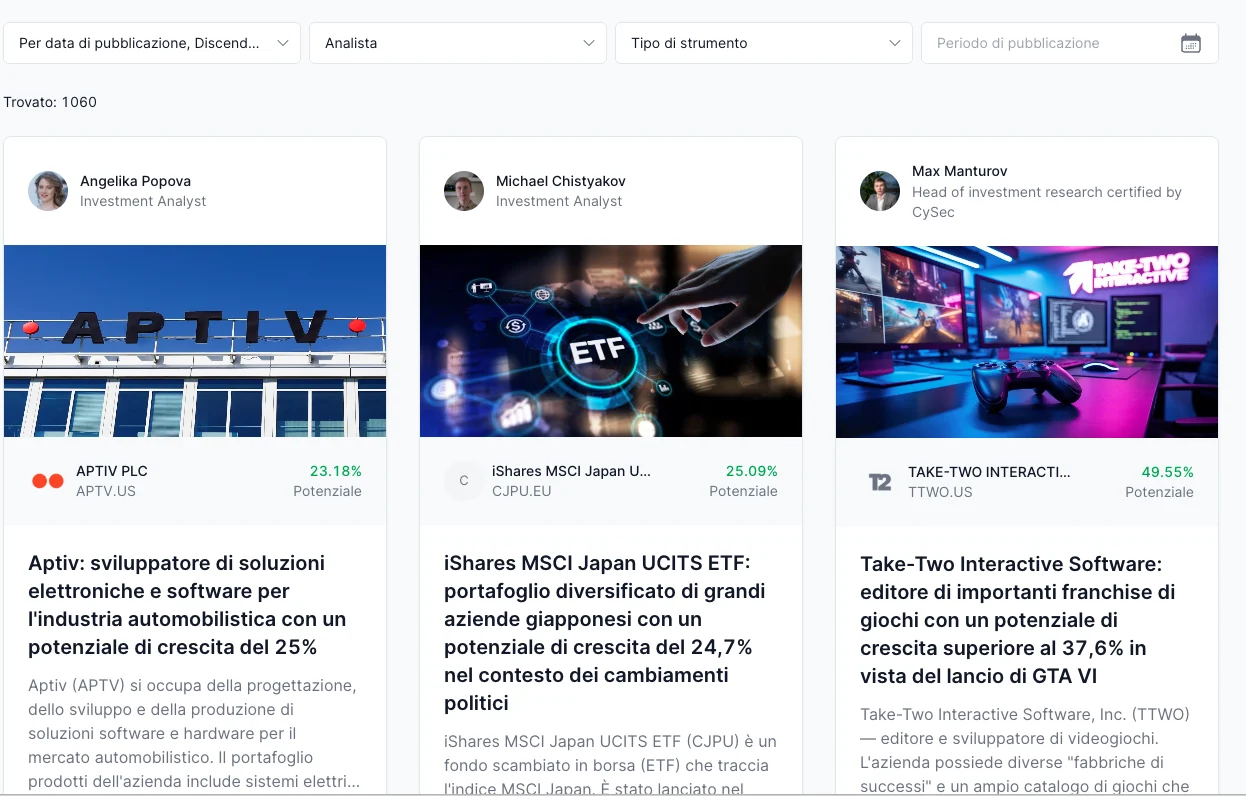 idee di investimento freedom24