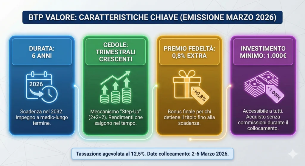 btp valore marzo 2026 caratteristiche