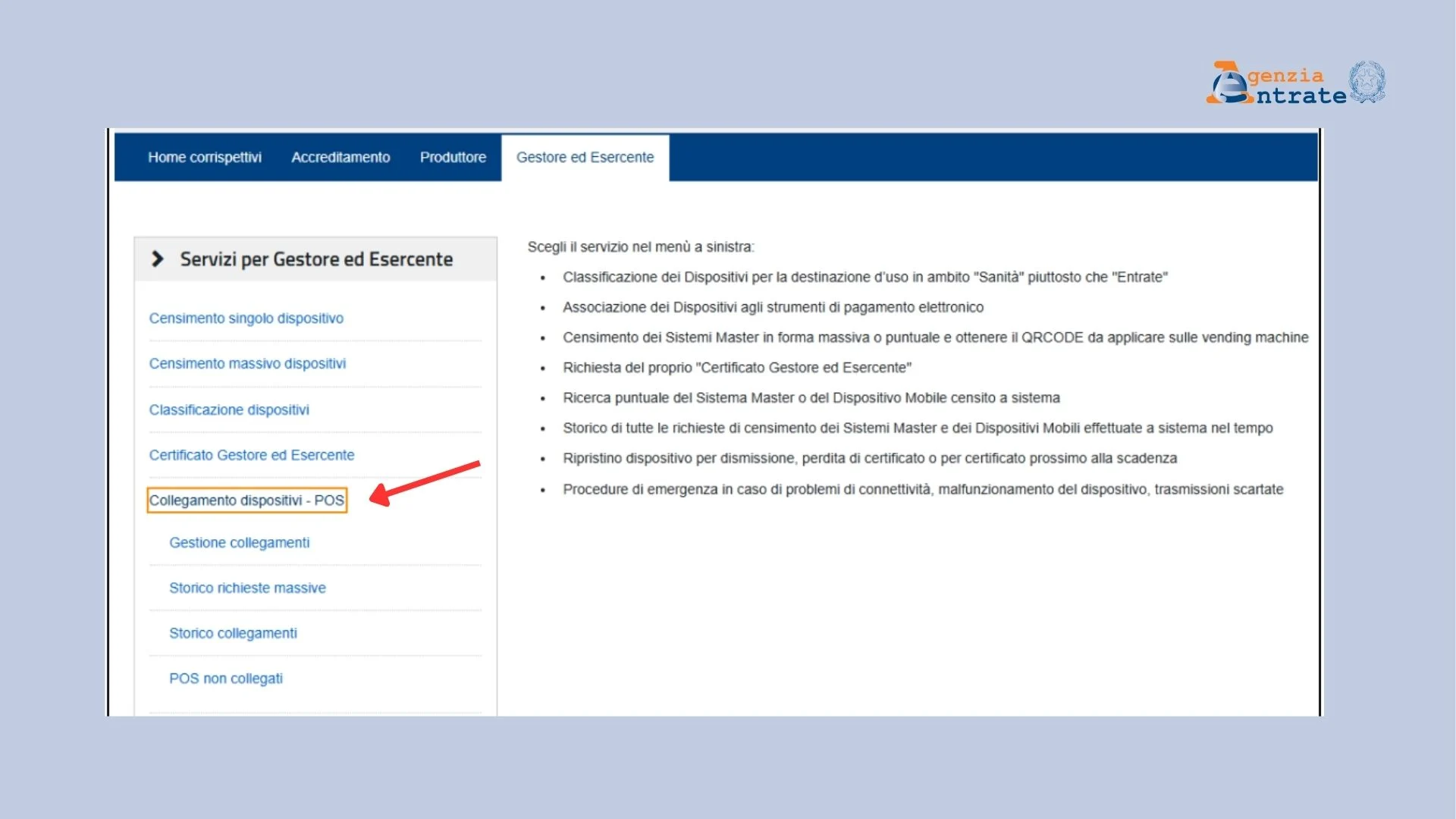 collegamento pos rt fase 1.2
