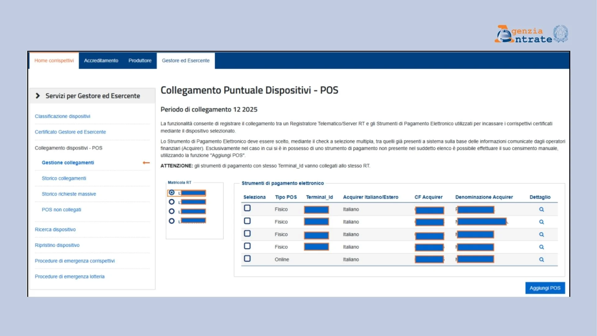 collegamento pos rt fase 1.3
