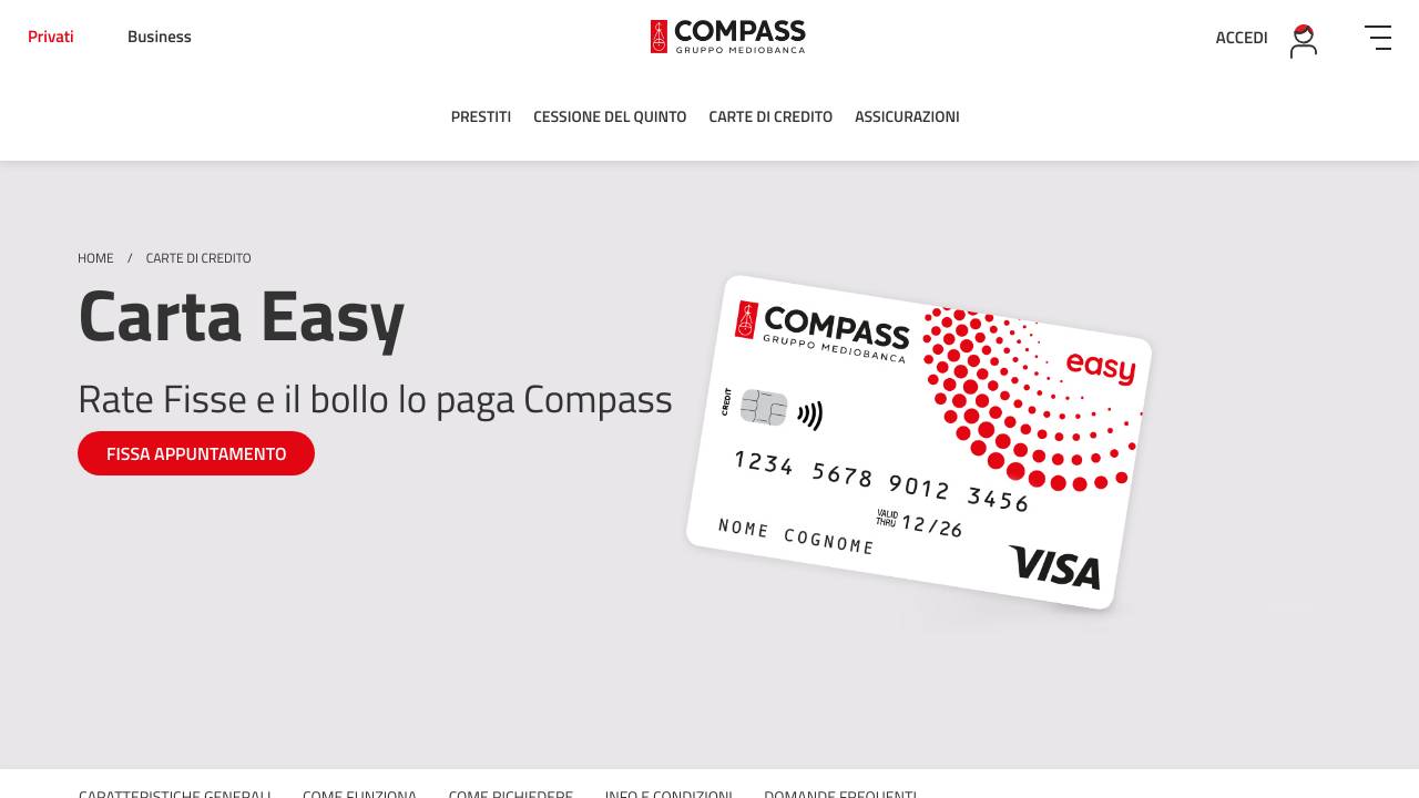 Homepage Carta Easy Compass