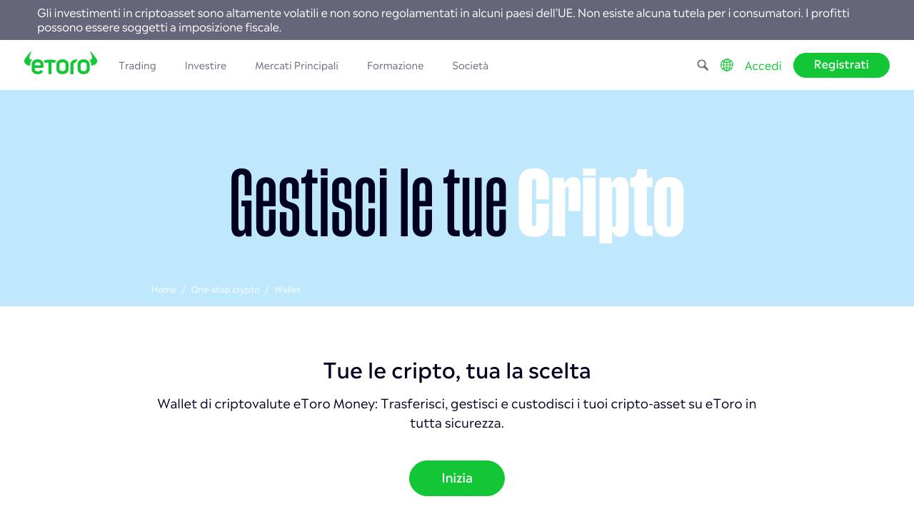 Homepage eToro Exchange
