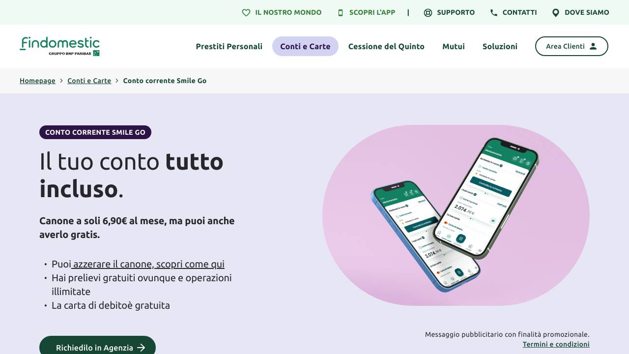 Homepage Findomestic Smile Go