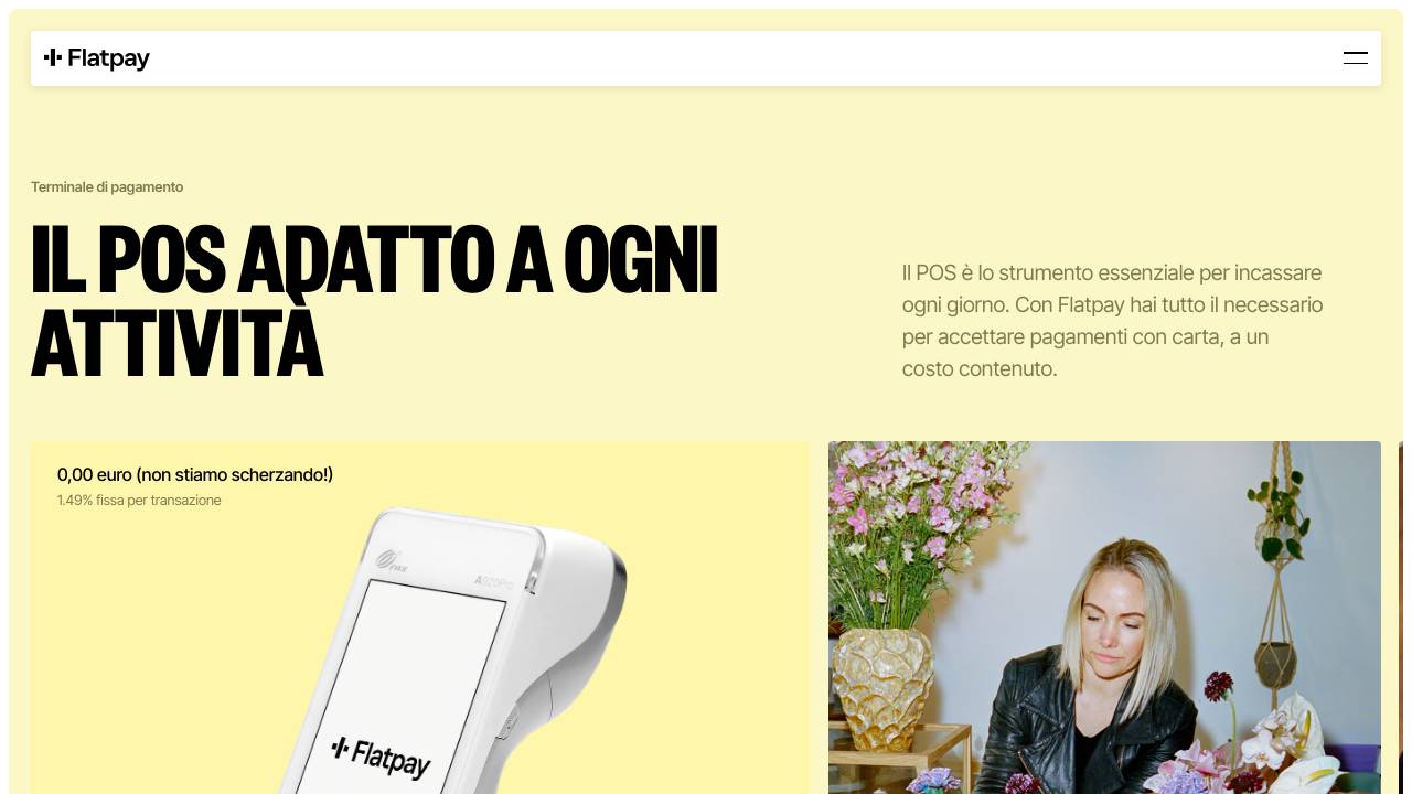 Homepage Flatpay POS