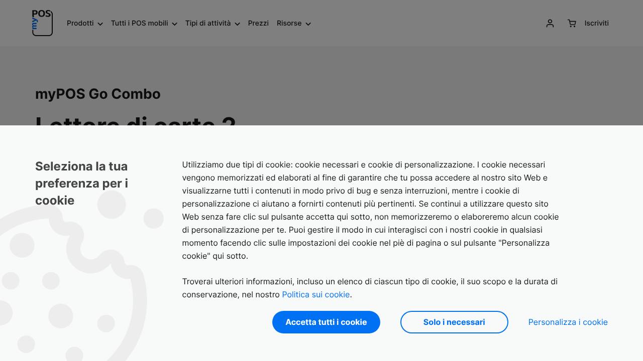 Homepage MyPOS Go Combo