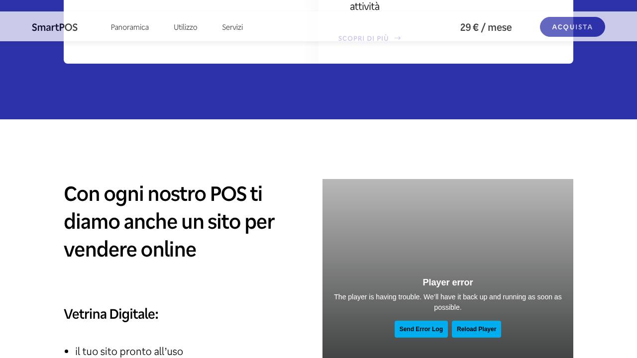Homepage Nexi SmartPOS