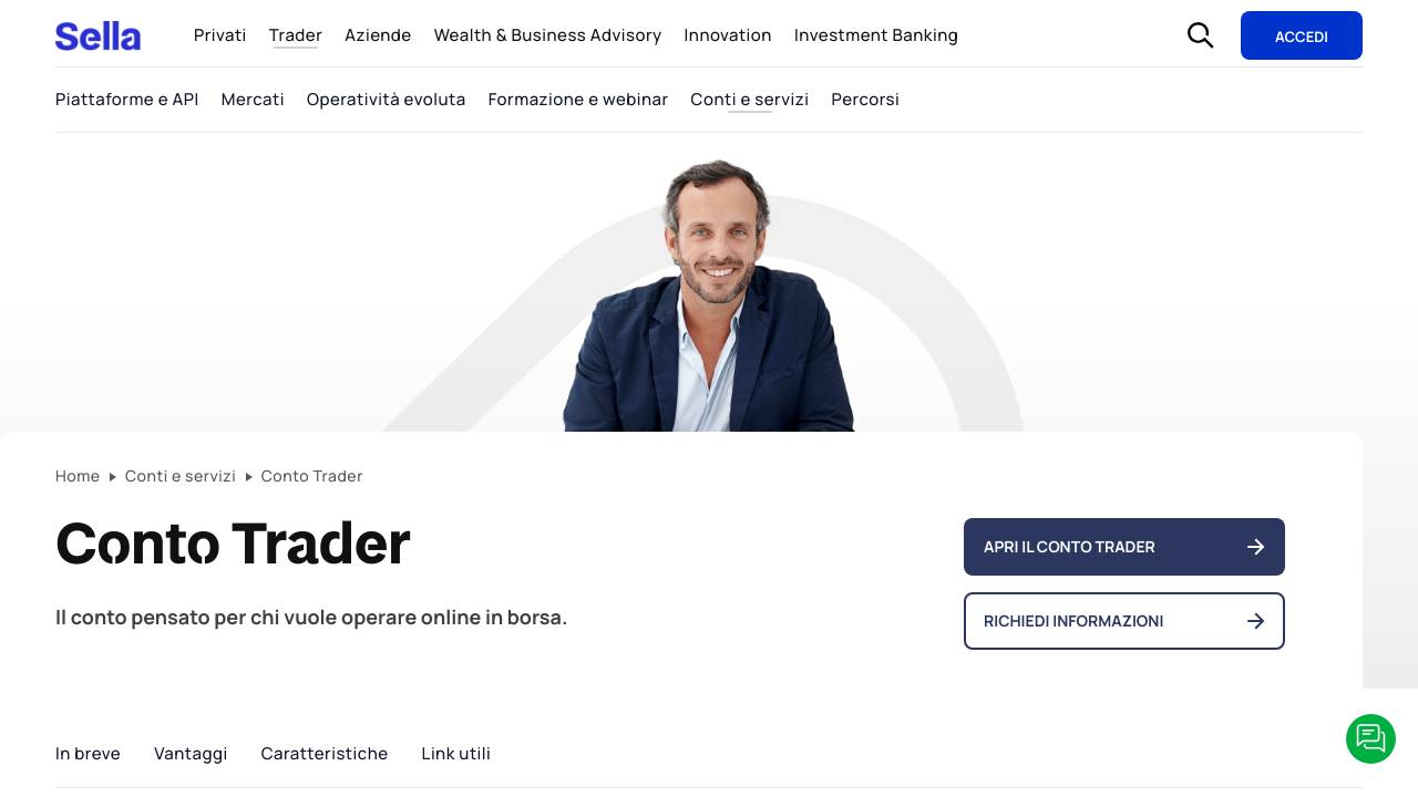 Homepage Sella Trader