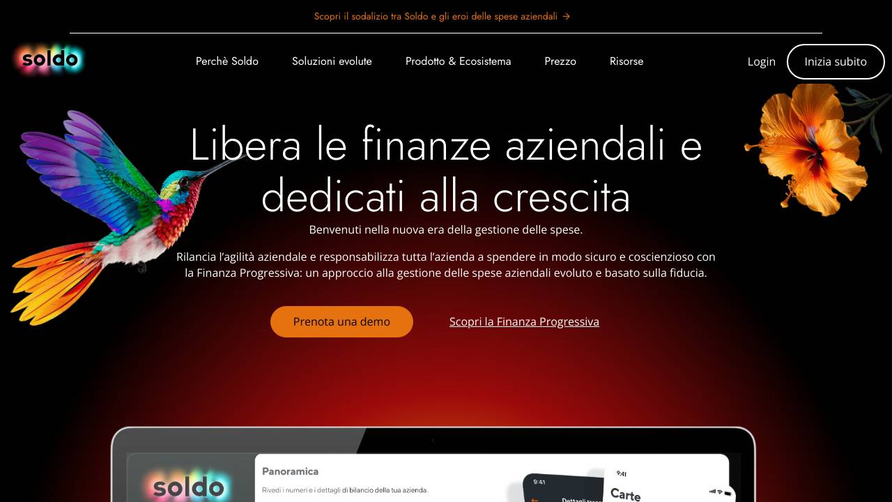 Homepage Soldo