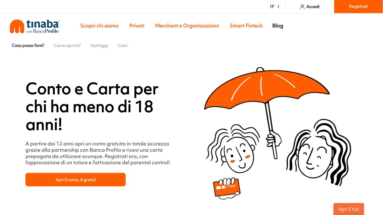 Homepage Tinaba minori