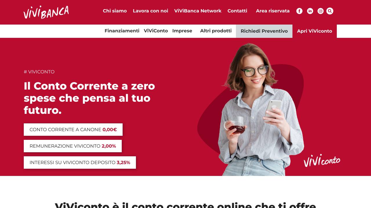 Homepage ViViConto