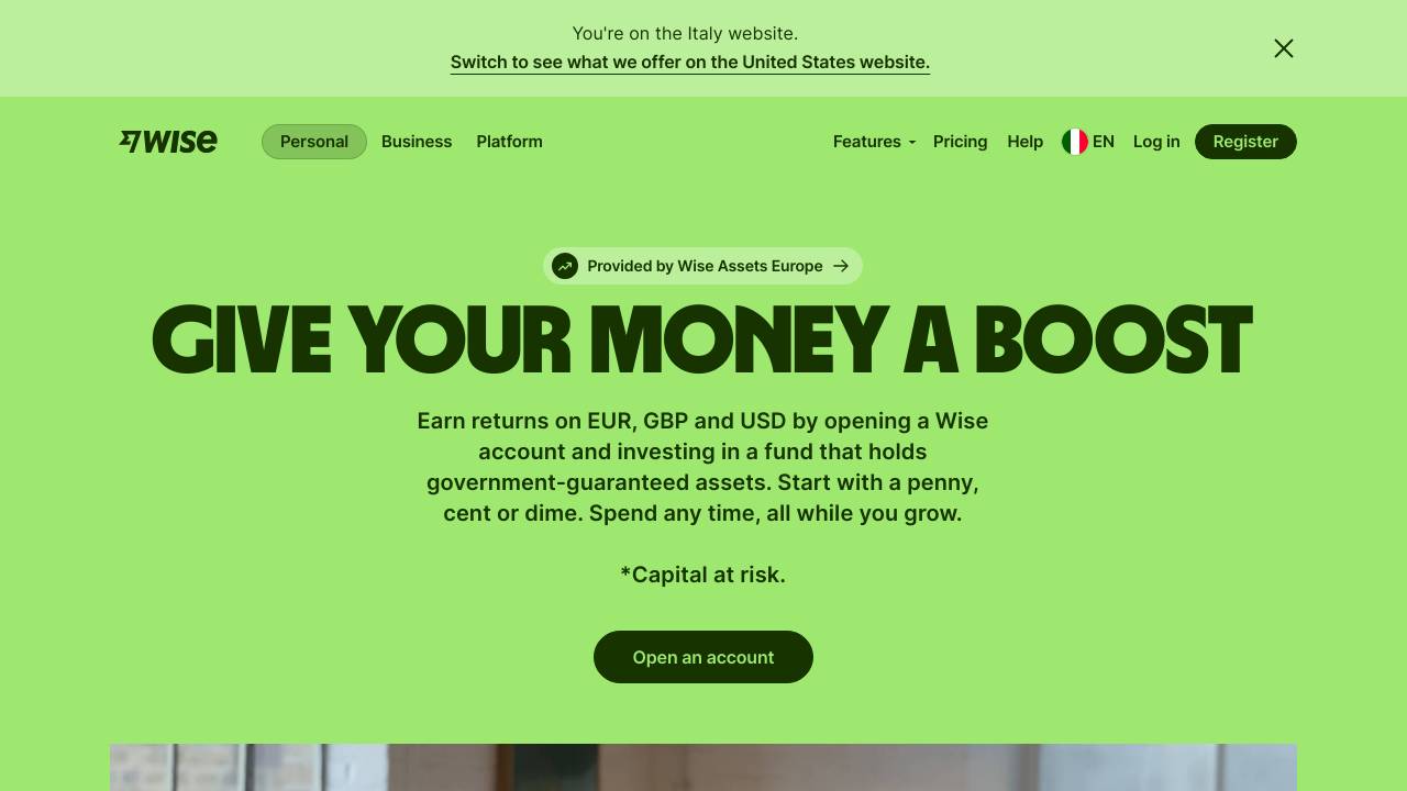 Homepage Wise Interest