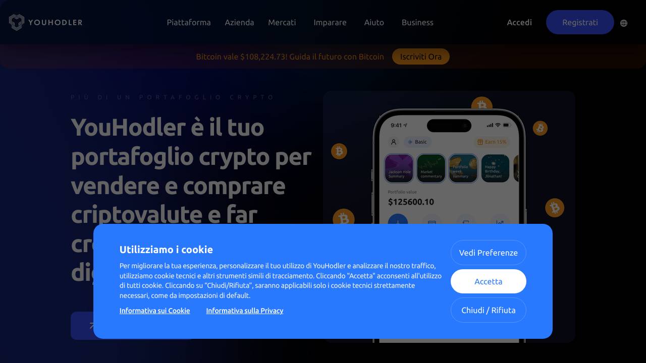 Homepage YouHodler